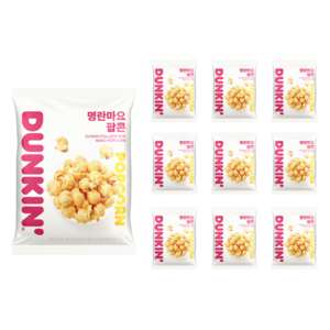 던킨도너츠 명란마요 팝콘, 75g, 10개