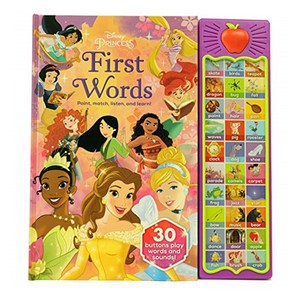 Disney Princess First Words Apple Play A Sound Book, Phoenix International Publications, Incorporated