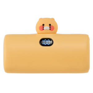 카카오프렌즈 빼꼼 도킹형 고속충전 보조배터리 5000mAh C타입, 춘식이