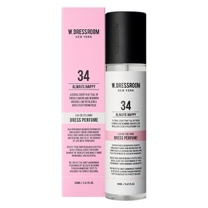 더블유드레스룸 드레스퍼퓸, No 34 올웨이즈해피, 160ml, 1개