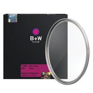 슈나이더크로이츠나흐 B+W 007 NEUTRAL MRC nano T-PRO DIGITAL 카메라렌즈필터 43mm, 1개