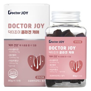 닥터조이 강아지 영양제, 피부/피모, 80g, 1개