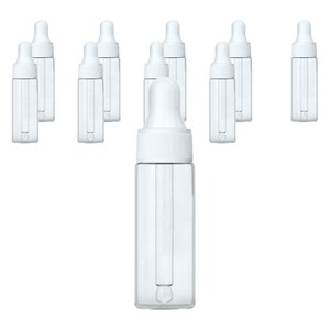 지앤와이 유리 투명 스포이드 공병 20ml, 10개, 화이트