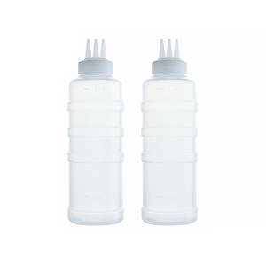 리빙패밀리 잘라쓰는 소스통 3구, 400ml, 2개