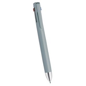 제브라 블렌 4 + S 펜 0.7mm, 블루 그레이, 1개
