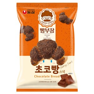 농심 빵부장 초코빵, 55g, 1개