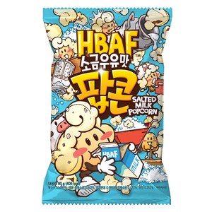 바프 소금우유맛 팝콘, 80g, 1개