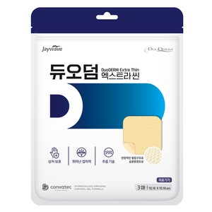 듀오덤 콘바텍 엑스트라 씬 드레싱 습윤 밴드 3p, 1개