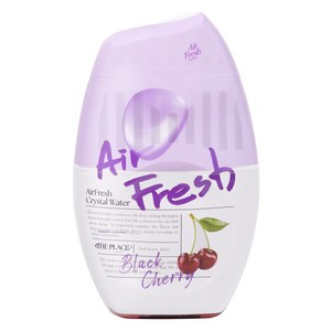 에어후레쉬 크리스탈워터 실내용 대용량 방향제 본품 블랙 체리, 1개, 400ml