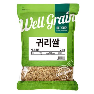 웰그레인 귀리쌀, 2kg, 1개