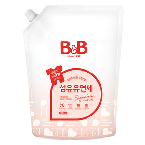 비앤비 섬유유연제 자스민 앤 로즈 리필, 1.5L, 1개