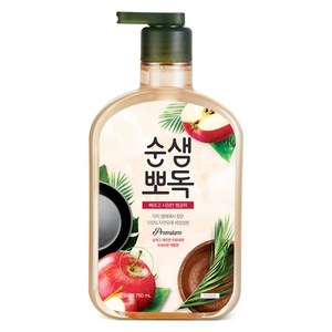 순샘 뽀독 애플향 주방세제, 750ml, 1개