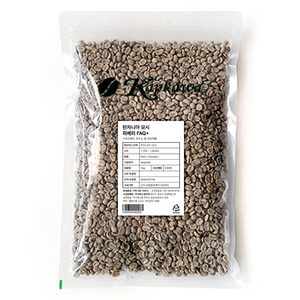 캅카와 커피생두 탄자니아 모시 피베리 생두 FAQ+, 1kg, 1개