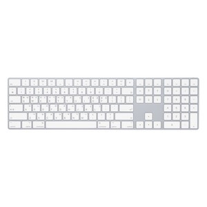 Apple Magic Keyboad with Numeic Keypad, 실버, 한국어