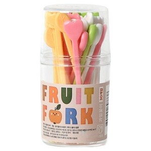 과일꽂이 랜덤발송 30p + 케이스 세트, 1세트
