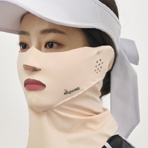 네이팡 자외선차단 골프 등산 낚시 자전거 야외활동 FACE 가드 스포츠 마스크, 라이트스킨, 1개