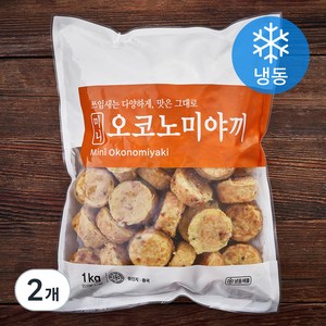 세미원 미니 오코노미야끼 (냉동), 1kg, 2개