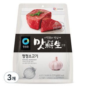 청맛선생 청정소고기 조미료, 250g, 3개