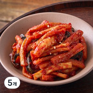 반찬단지 무말랭이 무침, 1kg, 5개