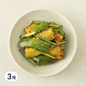 집반찬연구소 오이부추무침, 180g, 3개