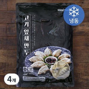 고기잎새만두 (냉동), 1000g, 4개