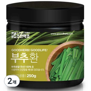 조은약초 프리미엄 부추환, 2개, 250g