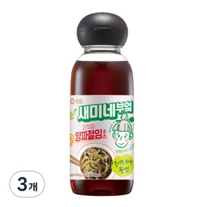 새미네부엌 고깃집 양파절임소스, 300ml, 3개