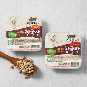 맑은물에 정학님 전통 청국장, 160g, 2개