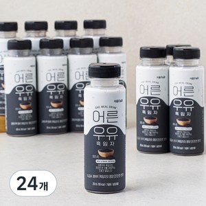 서울에프엔비 어른우유 흑임자, 250ml, 24개