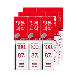 메디안 잇몸과학 치약 스트롱민트향, 120g, 9개