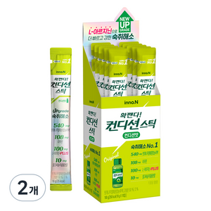 컨디션 숙취해소스틱 컨디션맛, 180g, 2개