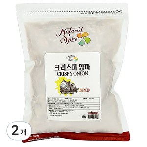 내츄럴스파이스 크리스피 양파, 2개, 400g