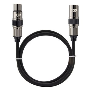 HDTOP 국산 XLR 암 to XLR 수 연장 케이블, HT-TP364-3M, 혼합색상