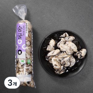 해양수산부품질인증 국산 숨굴 (냉장), 350g, 3개