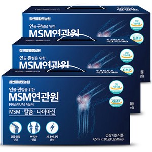 참앤들황토농원 MSM 연관원 30p, 3개