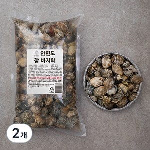 단디프레시 안면도 참바지락, 1kg, 2개