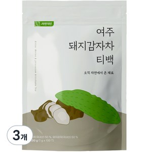 자연지인 여주 돼지감자 차 삼각티백, 1g, 100개입, 3개