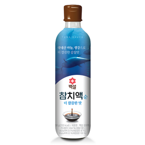 백설 참치액 순 더 깔끔한 맛, 500g, 1개