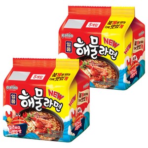 팔도일품 해물라면 115g, 10개