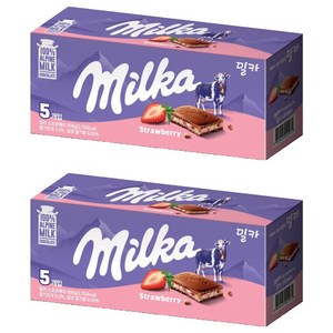 밀카 스트로베리 5개입, 500g, 2개