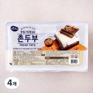 맑은물에 촌두부, 800g, 4개