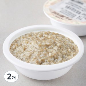 루솔 2단계 7~9개월 흑임자 검은콩죽 이유식 214, 혼합맛(흑임자/검은콩), 180g, 2개