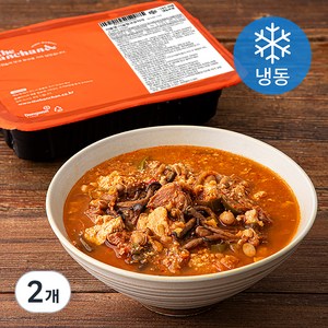 더반찬 시골 청국장 찌개 (냉동), 550g, 2개