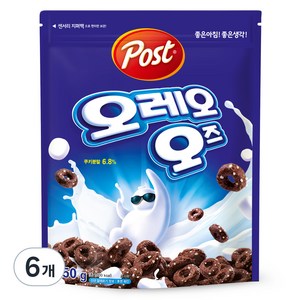 포스트 오레오 오즈 시리얼, 250g, 6개