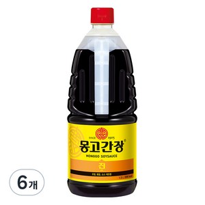 몽고간장 진, 1.5L, 6개