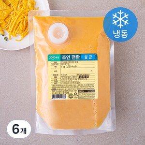 조인 전란액 1kg (냉동), 6개