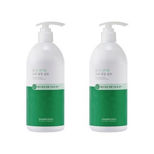 스와니코코 맑은편백 두피 영양 샴푸 Fesh Minty Floal, 500g, 2개