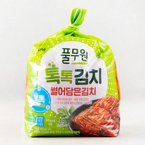 풀무원 톡톡 썰은김치, 1kg, 1개