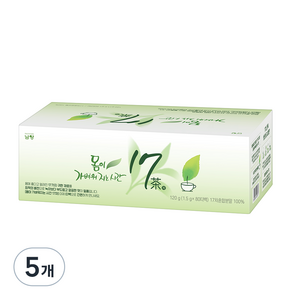 17차 몸이 가벼워지는 시간, 1.5g, 80개입, 5개