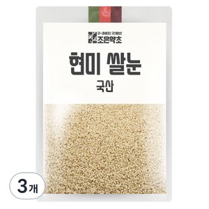 조은약초 현미쌀눈, 1kg, 3개